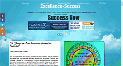 Desktop Screenshot of excellence-success.com